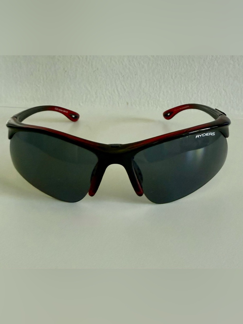Ryders Unisex Red and Black Biking Sport Sunglasses